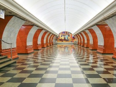 “بارك بوبيدي” أعمق محطة في مترو أنفاق موسكو